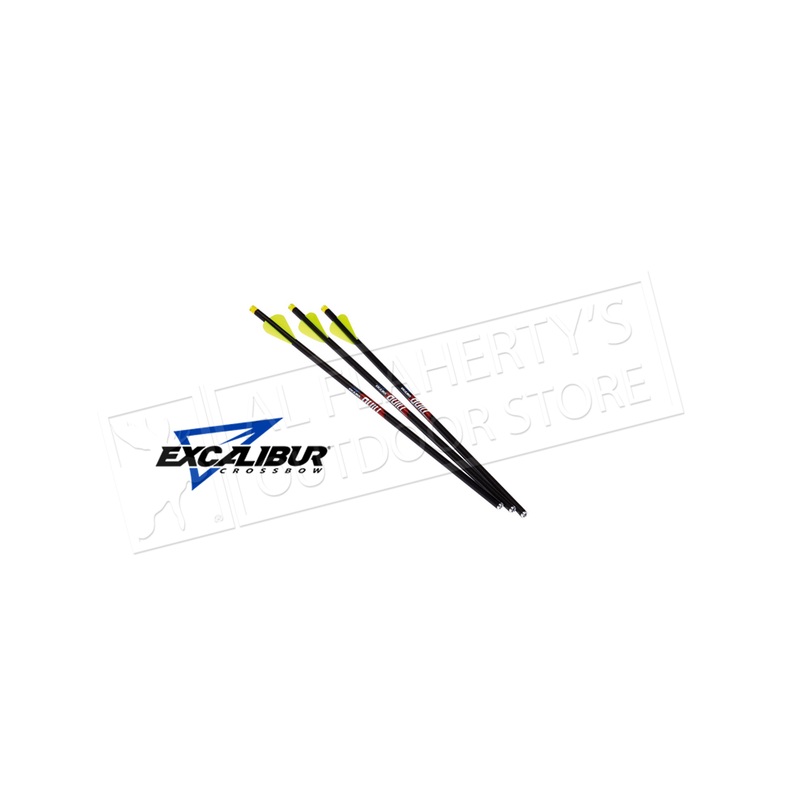 Excalibur Quill Illuminated Arrows for Micro Series Crossbows, 16.5