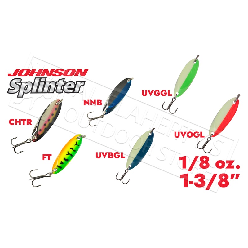 Johnson Splinter Spoon, 1/8 oz. #SPT1/8