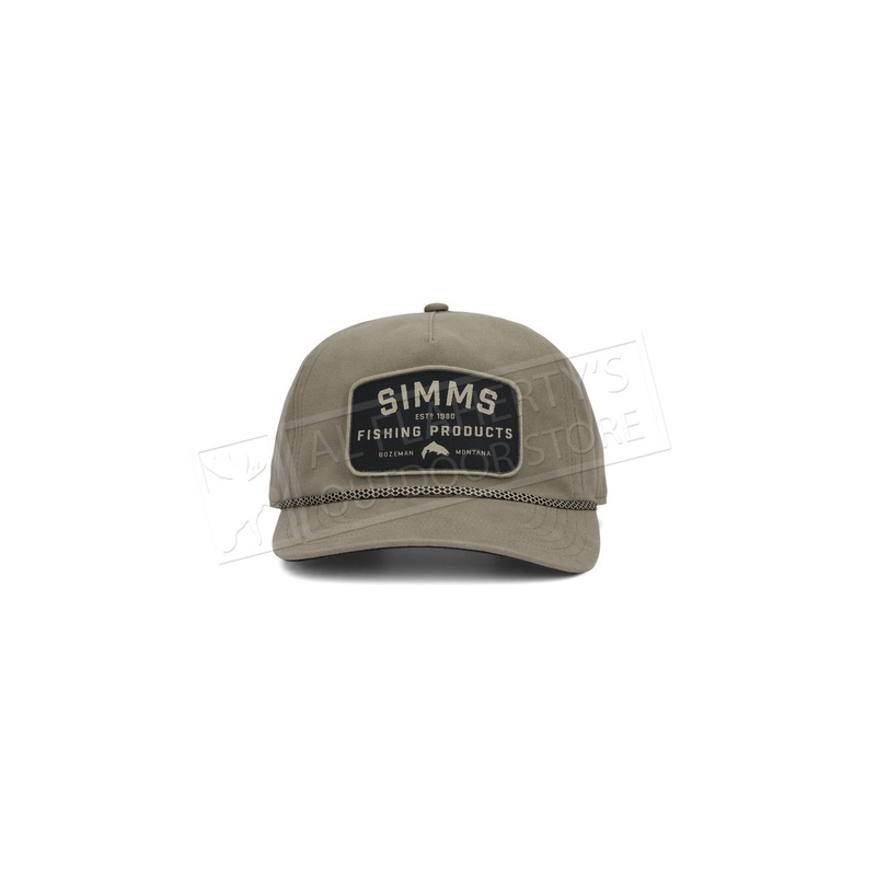 Simms Double Haul Rope Cap, Stone #14022-160