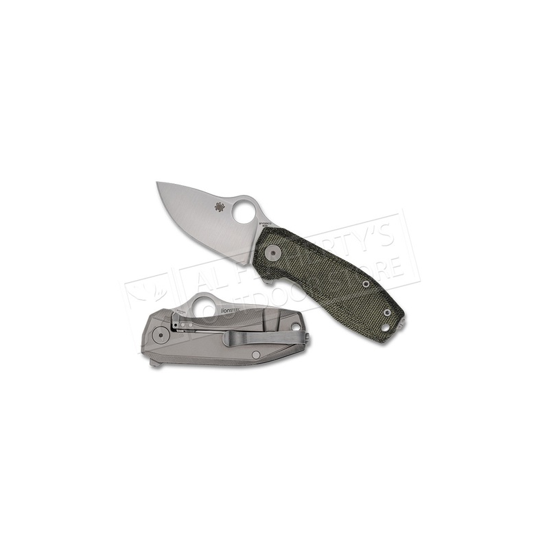 Spyderco Spynano Flash Batch Folding Knife #C268MTIP