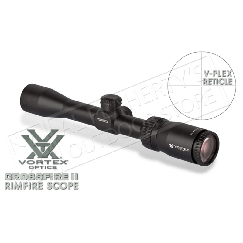 Vortex Crossfire II 2-7x32mm Rimfire Riflecope with V-Plex Reticle #CF2-31001R