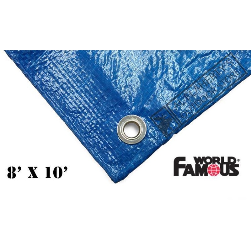 WFS Ripstop Tarp, Blue 8ft x 10ft #P810