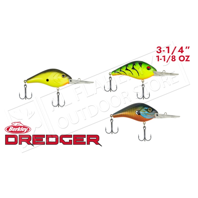 Berkley Dredger 25.5 Crankbait, 3-1/4 inch 1-1/8 oz. Various Patterns #BHBDR25.5