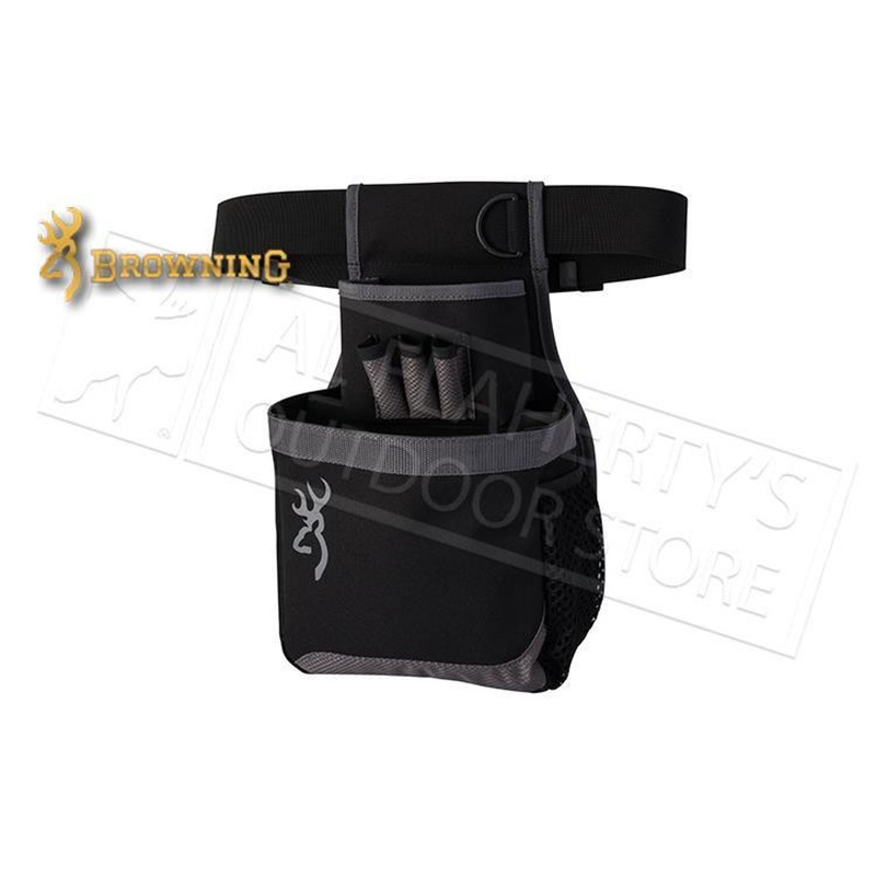Browning Flash Shell Pouch, Black/Gray #121062692