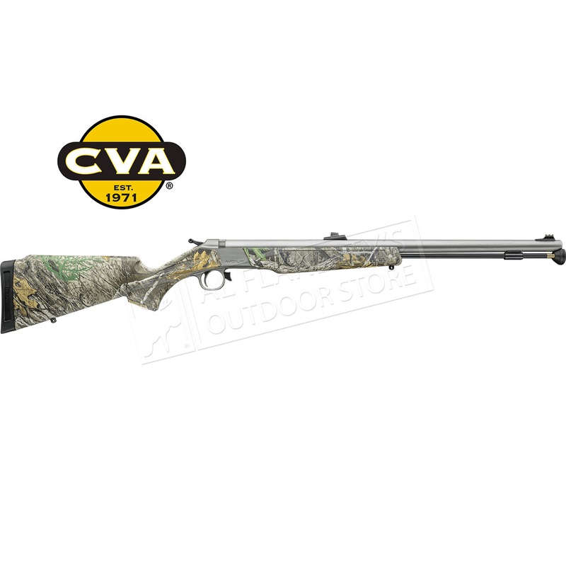 CVA Wolf V2 Stainless Steel Edge Muzzleloading Rifle, 50 Cal. #PR2118S