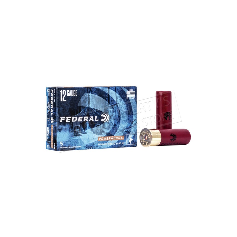 Federal Power Shok Magnum Rifles Slug, 12 Gauge 3