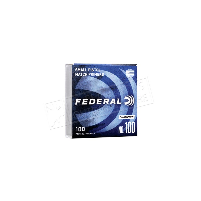 Federal Small Pistol Primers #100
