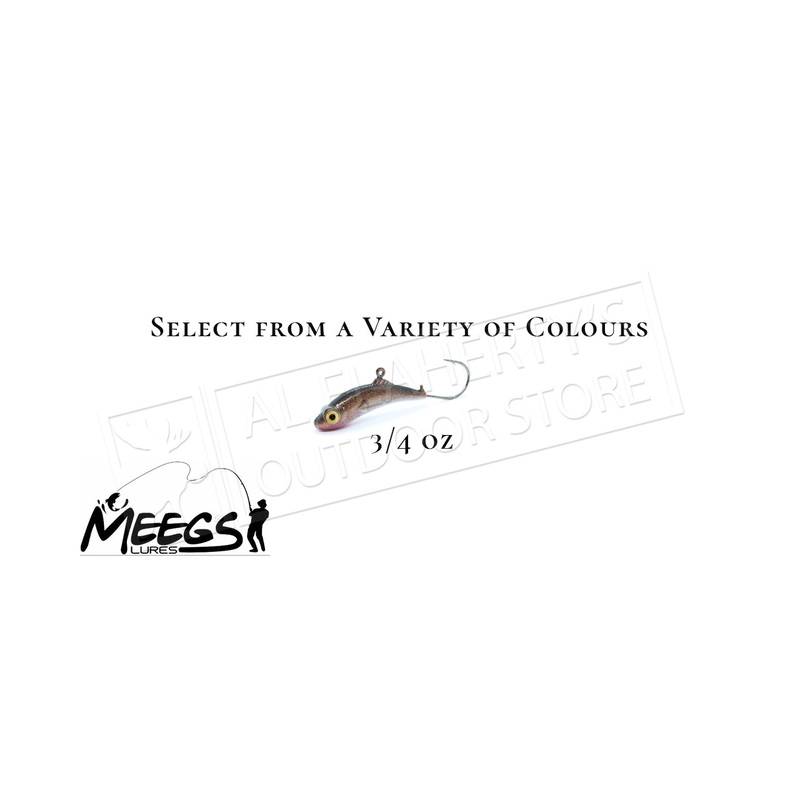 Meegs The Original Premium Jigs – 3/4 oz Various Patterns #MFSM34