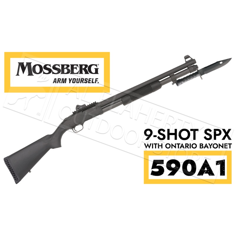 Mossberg 590A1 SPX 9-Shot, 12 Gauge, 3