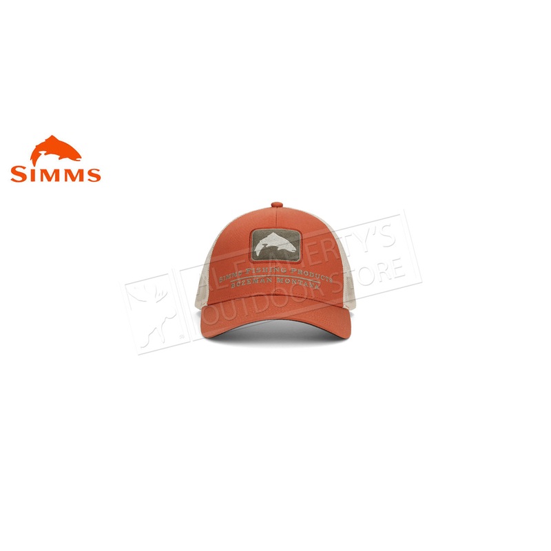 Simms Double Haul Icon Trucker, Simms Orange #14032-800