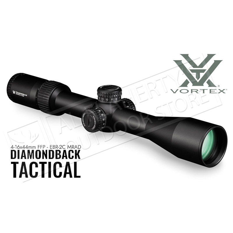 Vortex Diamondback Tactical 4-16X44 FFP EBR-2C MRAD Reticle #DBK-10027