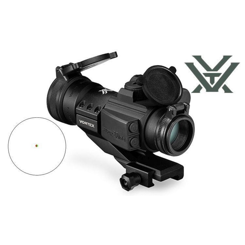 Vortex Strikefire II Red Dot, Red & Green 4 MOA Reticle & Cantilever Mount #SF-RG-501