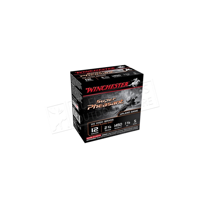 Winchester Super Pheasant High Brass Shells 12 Gauge 2-3/4