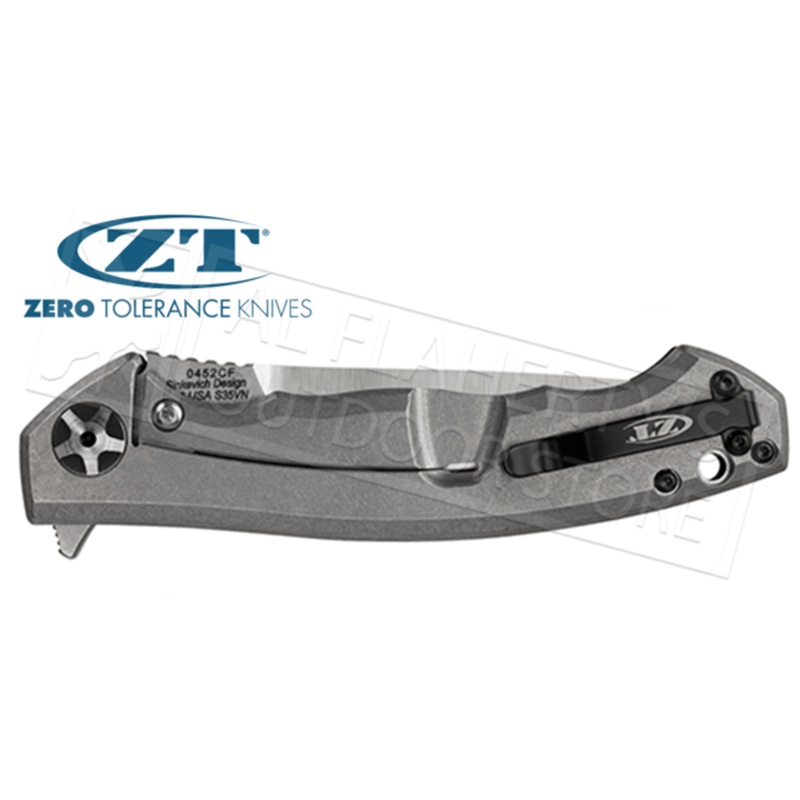 Zero Tolerance 0452 Folder with Carbon Fiber Handle #0452CF