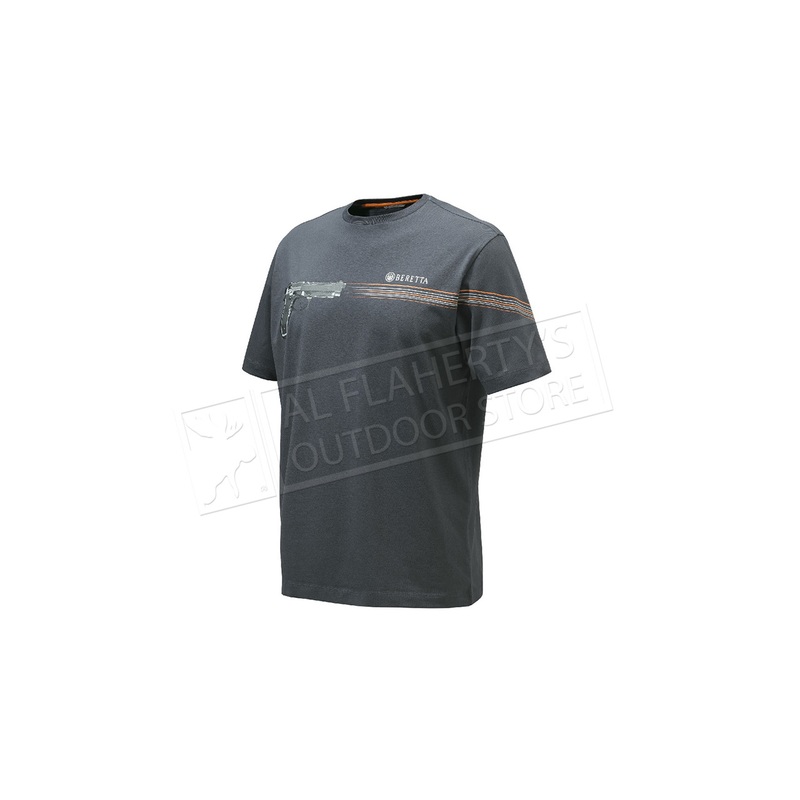 Beretta 92 T-Shirt, Ebony #TS941T215609OR