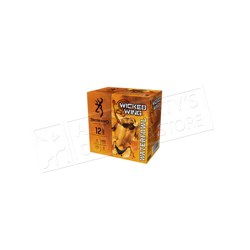 Browning Ammo Wicked Wings Waterfowl Steel Shot Shells 12 Gauge 3