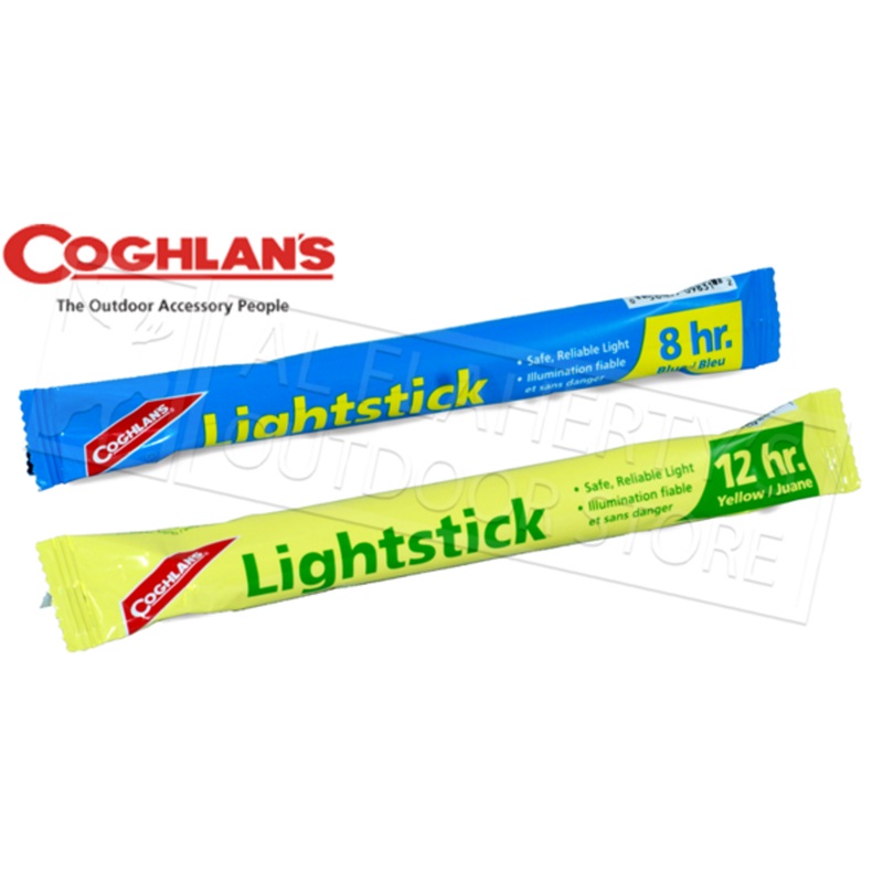 Coghlan’s Lightsticks, 2 Pack Blue or Yellow