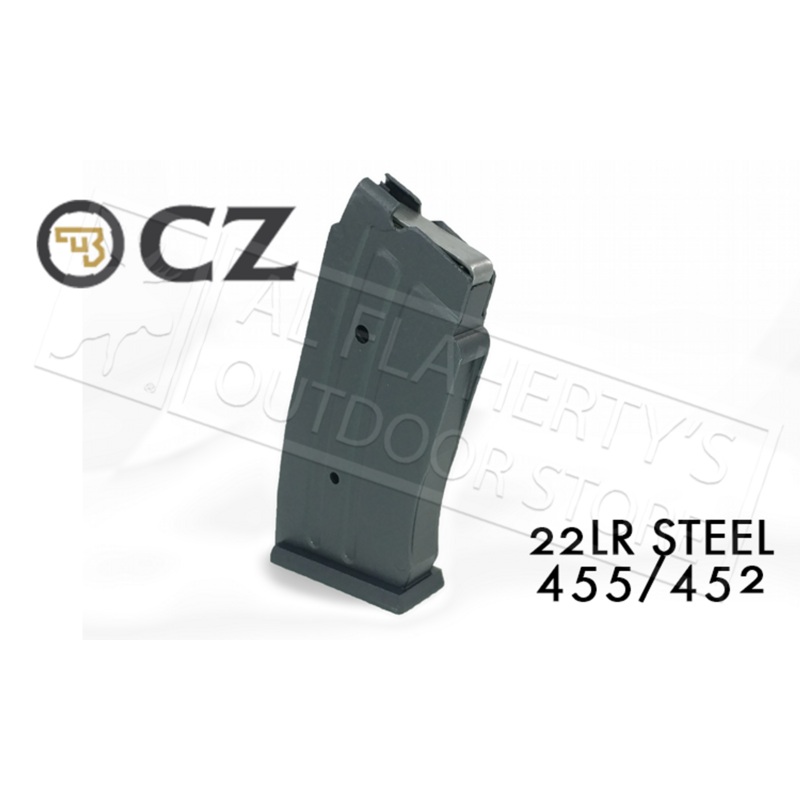CZ 455 or 452 Magazine, .22LR 10-Round Steel #5133-1200-01ND