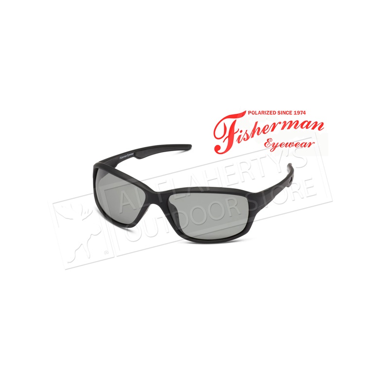 Fisherman Eyewear Avocet Matte BlackFrame / (Photocrhomic) Gray lens #50350001