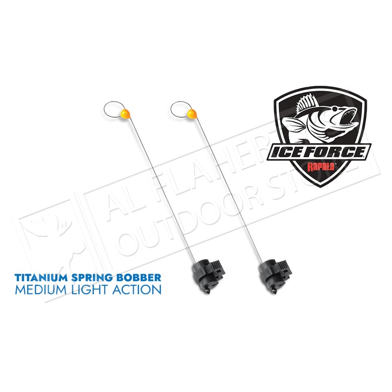 Rapala Titanium Spring Bobber – Medium Light Pack of 2 #RTISBML