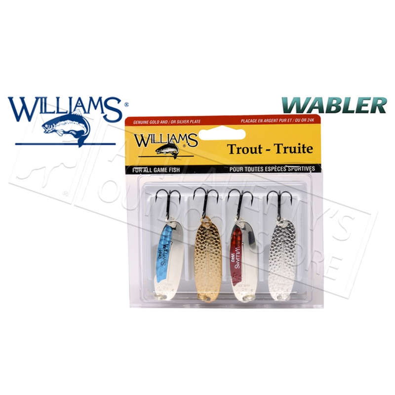 Williams Trophy Takers Wabler Trout Kit, Size W40, 2-14
