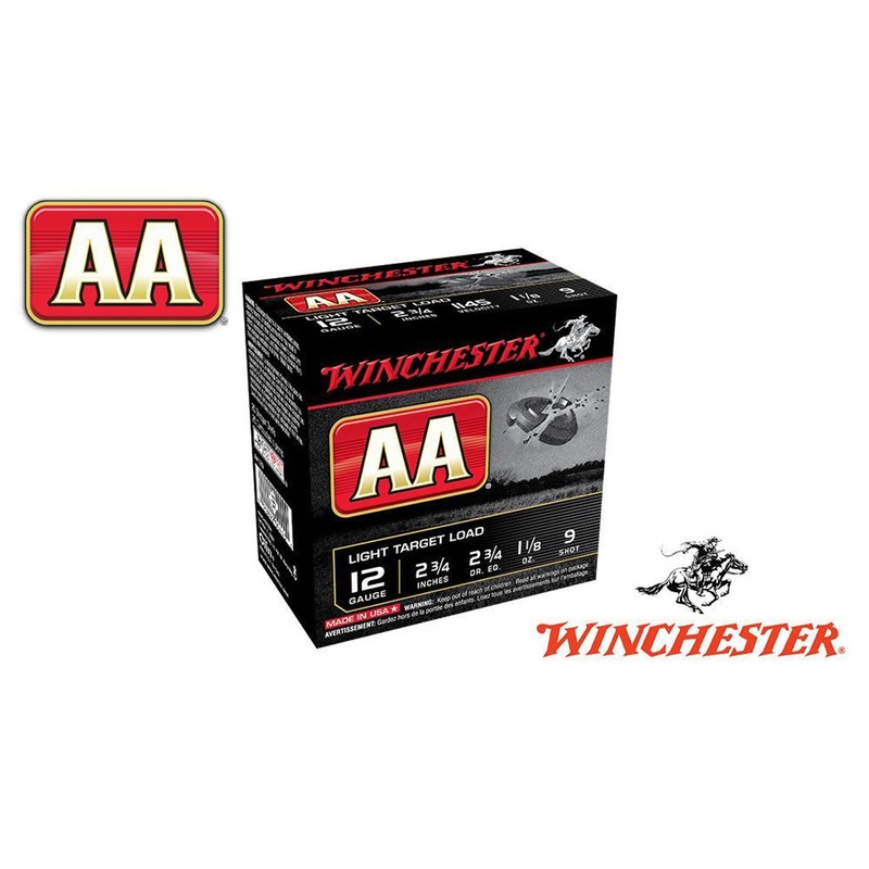 Winchester AA 12 Gauge #9, 2-3/4