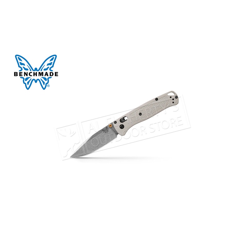 Benchmade BugOut, Axis, Drop Point, Folding Knife, Tan Grivory #535-12