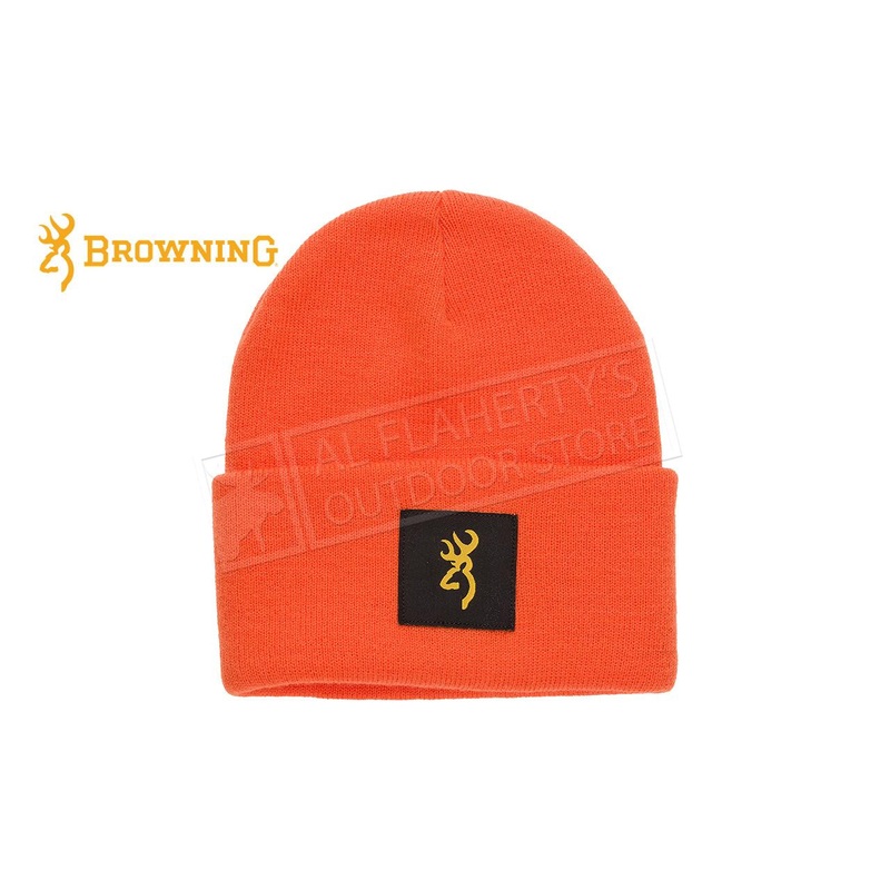 Browning Still Water Beanie, Blaze Orange #308657011