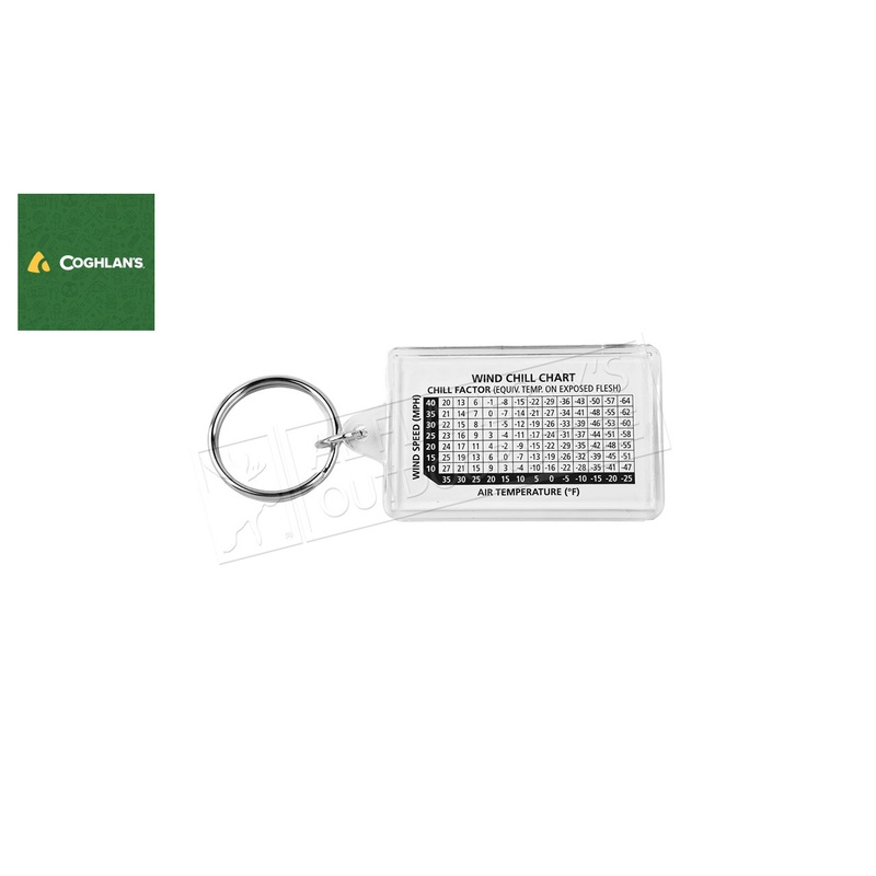 Coghlans Thermometer Key Ring #9712