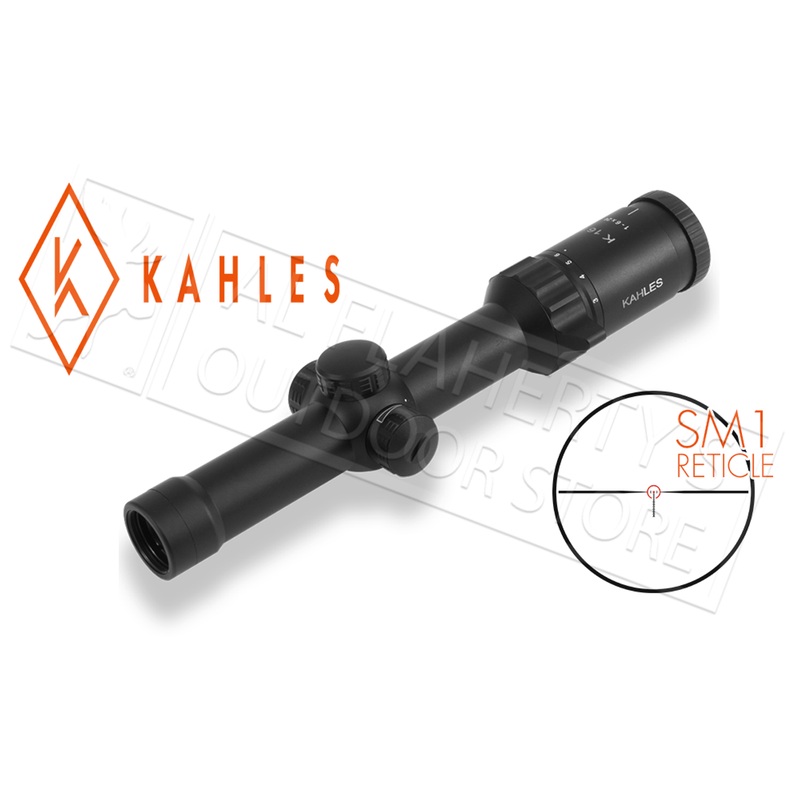 Kahles Riflescope K16i 1-6X24 with Illuminated SM1 Reticle #10515