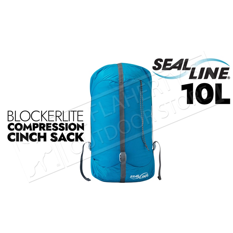 SealLine Blockerlite Compression Cinch Sacks, 10L #09820