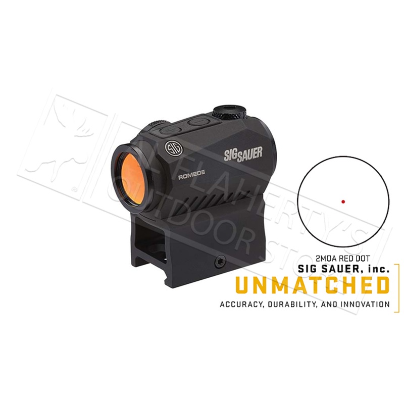 SIG Sauer Romeo 5 Red Dot Sight, 2MOA 1x20mm #SIGPS0525001
