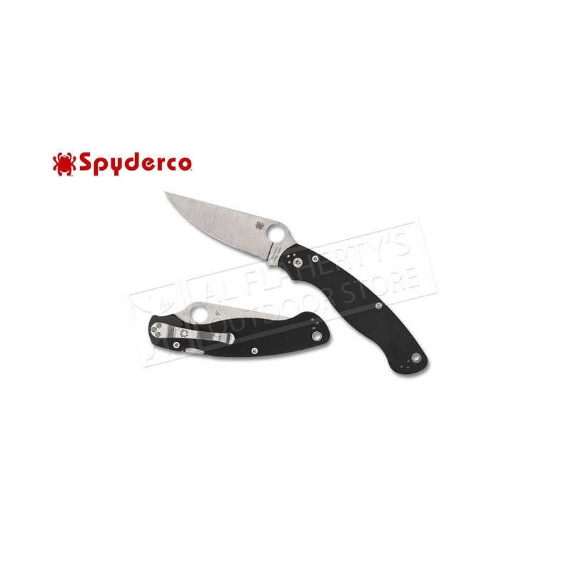 Spyderco Military 2 Folding Knife, G-10 #C36GP2