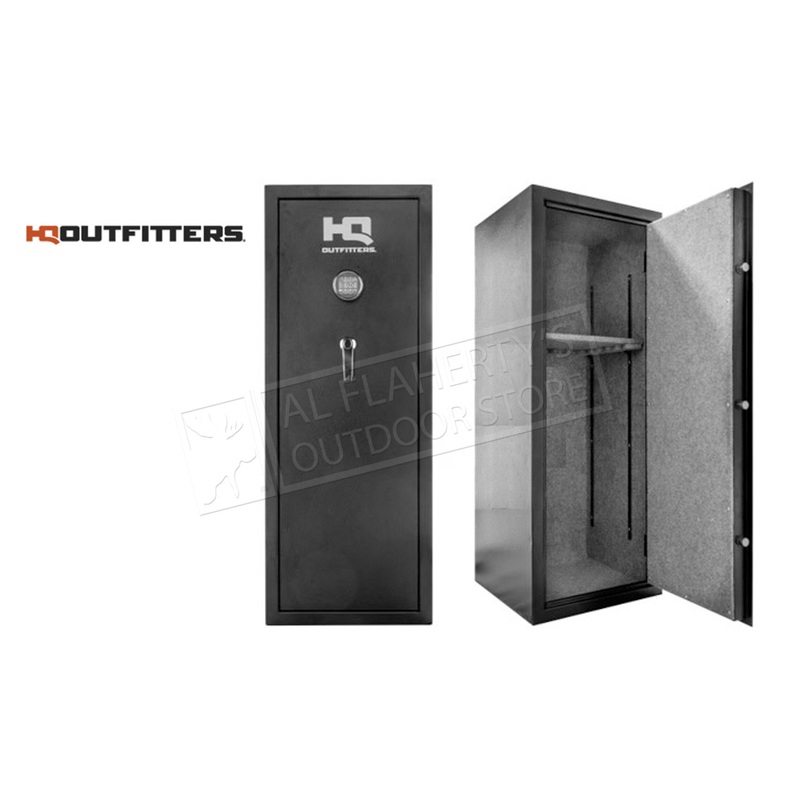(Store Pick-Up Only) HQ Outfitters 16 Gun Safe Electronic Keypad with Top Compartment, 59