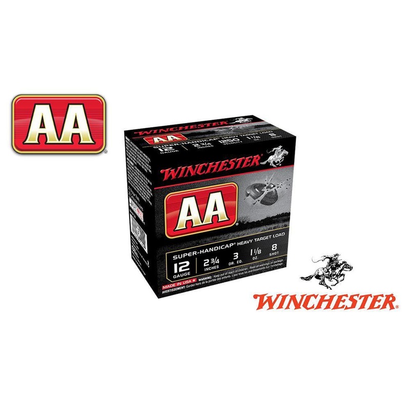 Winchester AA Super-Handicap 12 Gauge #8, 2-3/4