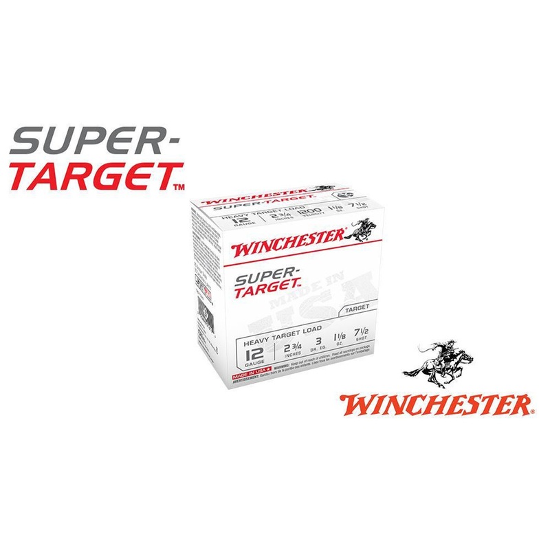 Winchester Super-Target 12 Gauge #7-1/2, 2-3/4