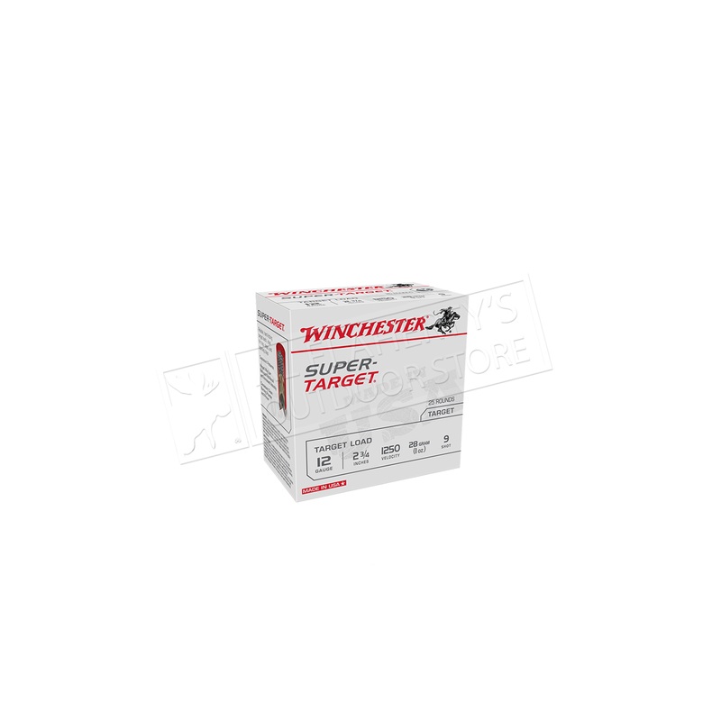 Winchester Super-Target 12 Gauge #9, 2-3/4