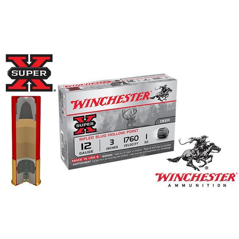 Winchester Super X Rifled Slugs 12 Gauge 3