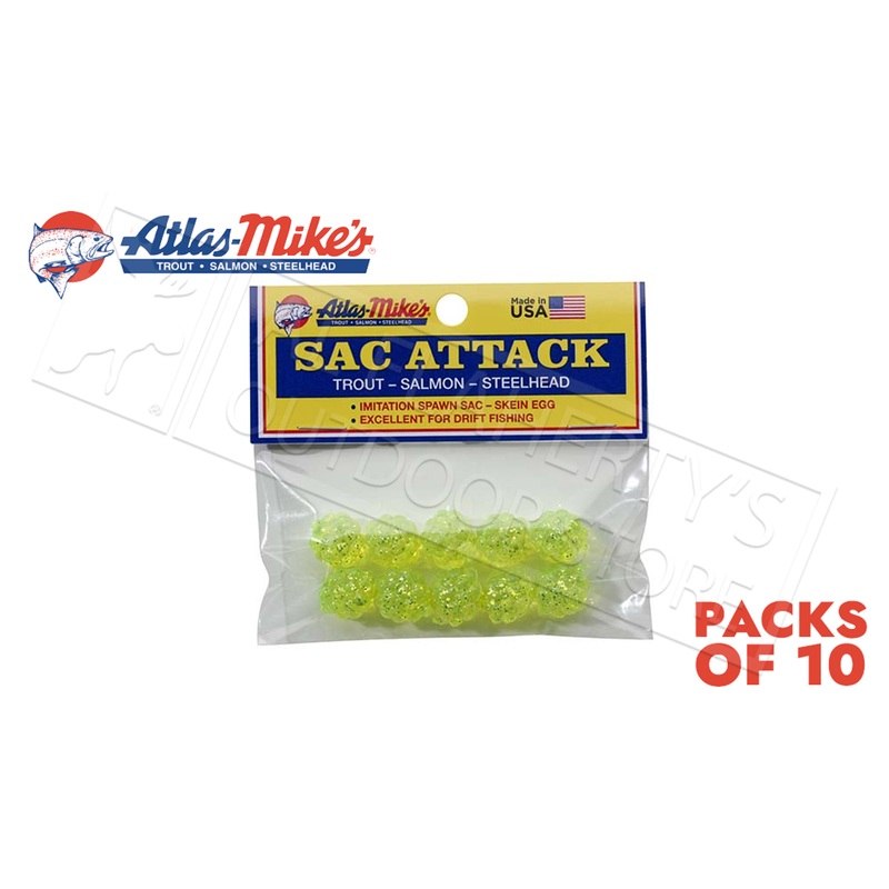 Atlas Mike’s Sac Attack – Packs of 10 Clusters #410
