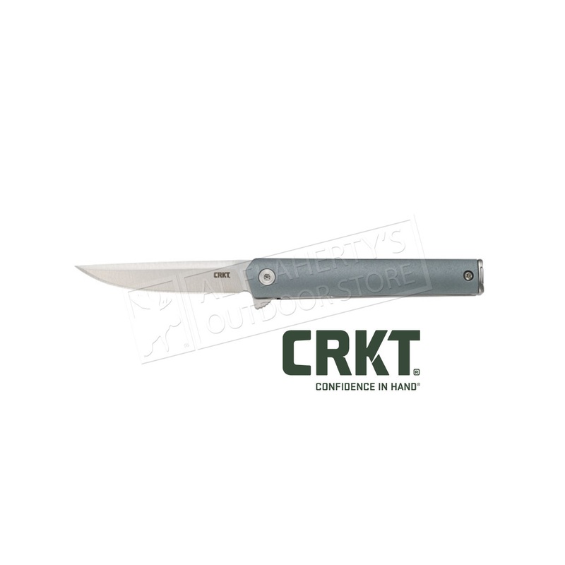 CRKT CEO Compact Folding Knife with Liner Lock, Blue #7095