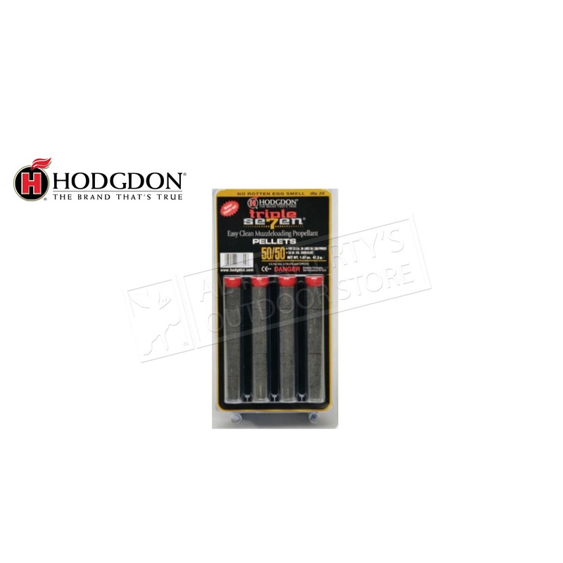 Hodgdon Triple Seven 50/50 Pre-Formed Pellets, Pack of 24 for 209 Primers #T7BP5050