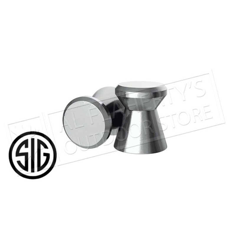 SIG Sauer Air Pistol Match Lead Precision Flat .177 Pellets 500 Count #AIR-AMMO-MATCH-PB-177-500