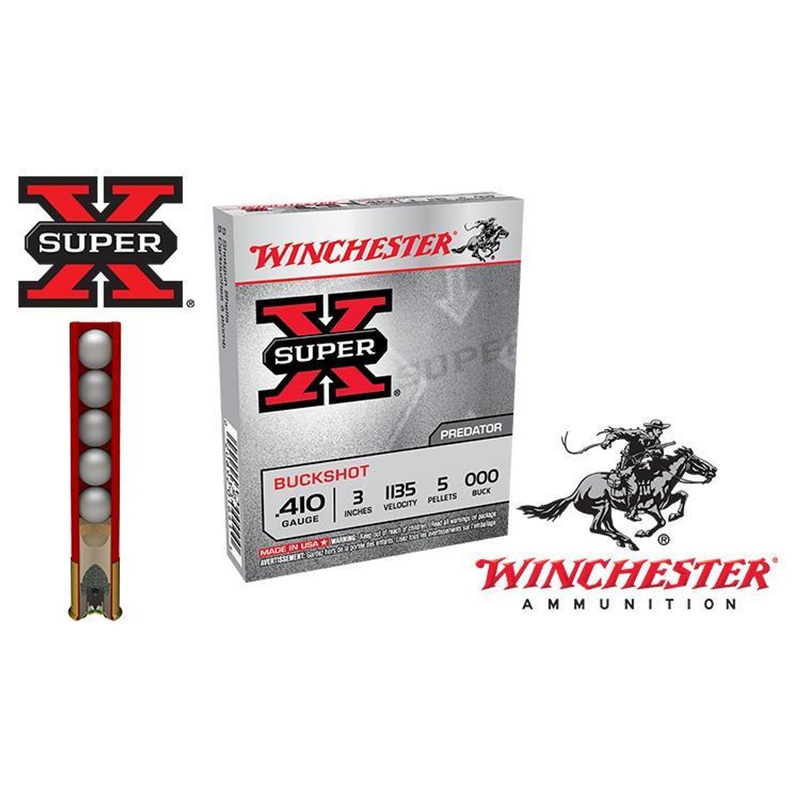 Winchester Super X Buckshot .410 Gauge 3