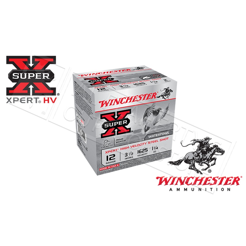 Winchester Super-X Xpert High Velocity Waterfowl Shells 12 Gauge 3-1/2