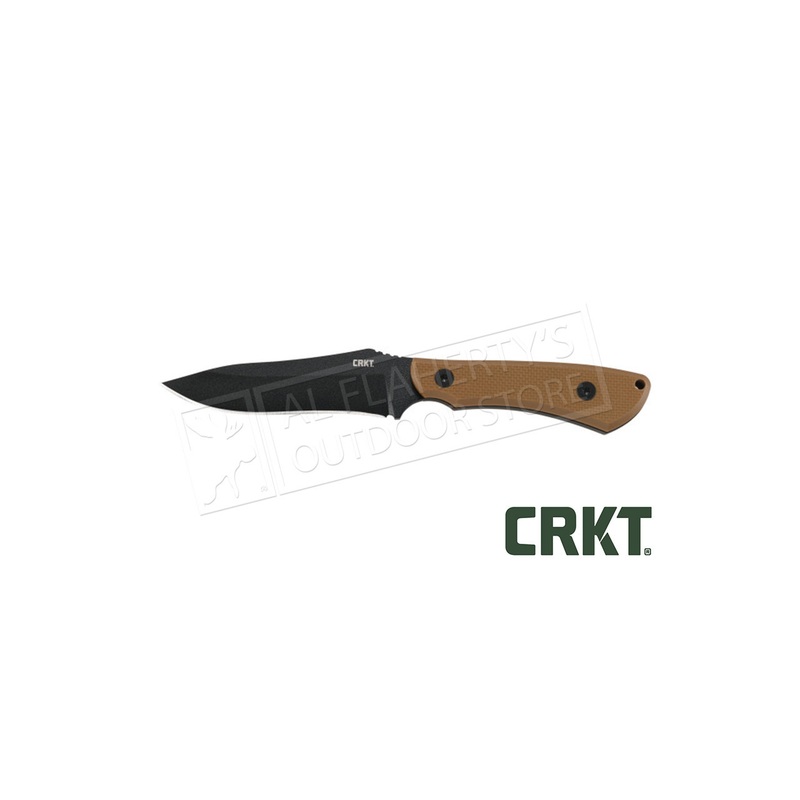 CRKT Ramadi Fixed Blade Knife, Coyote Brown #2083