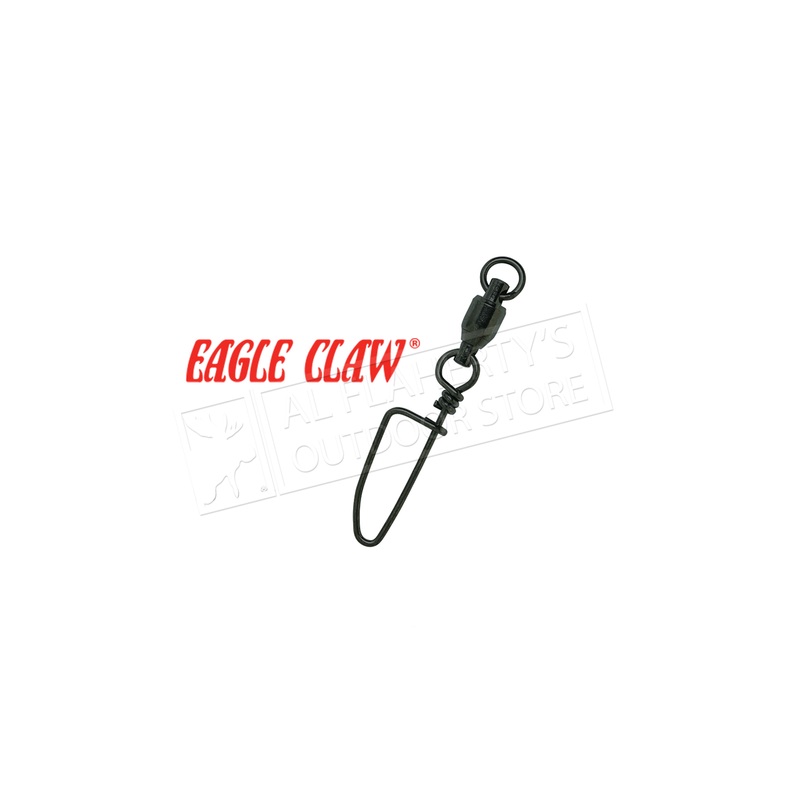 Eagle Claw Ball Bearing Swivel with Coastlock Snap #01092