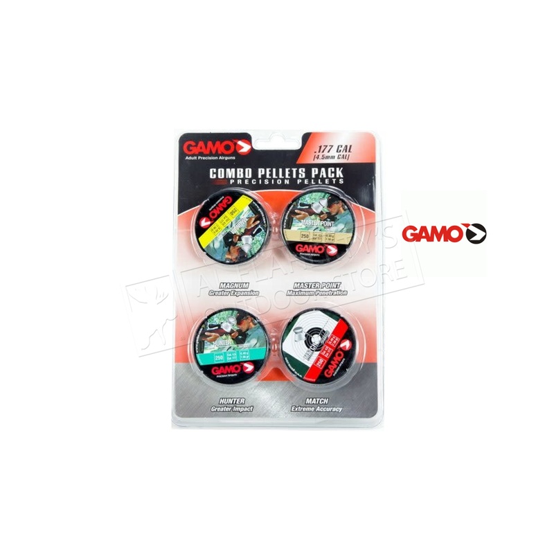 Gamo Precision Pellet Combo Assortment .177, 1000 Count #632092954