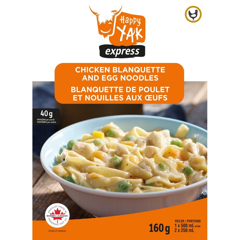 Happy Yak Blanquette of Chicken and Egg Noodles #HY-M012-P1