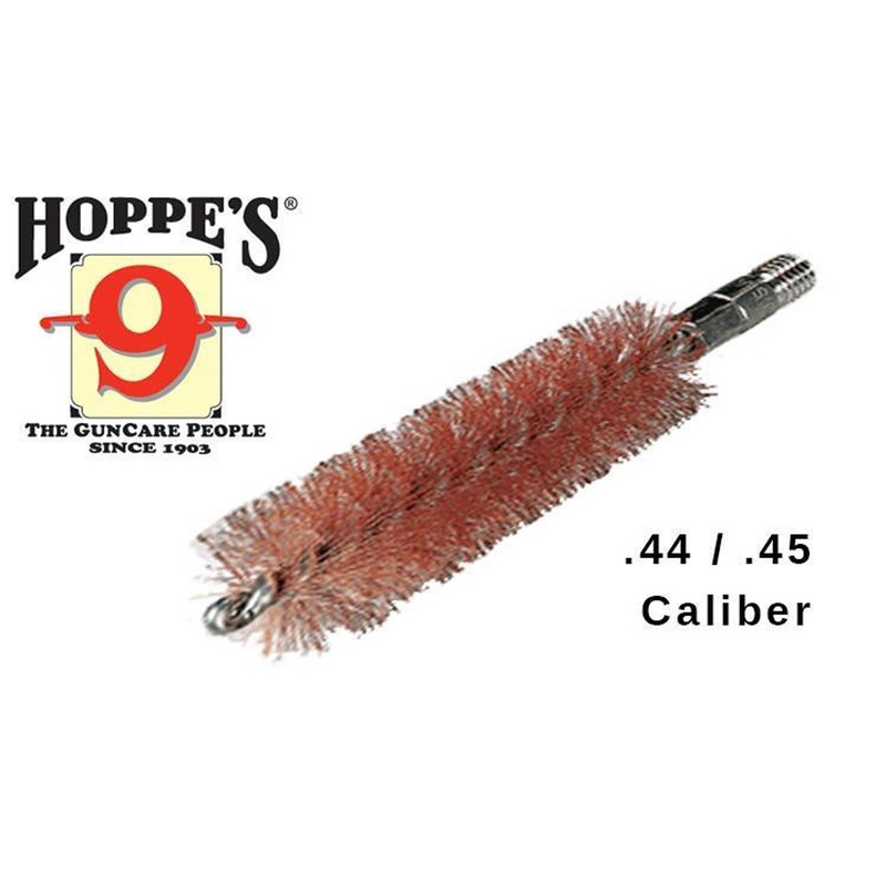 Hoppe’s Phosphor Bronze Brush Rod-End, .44/.45 Caliber Pistol #1308P