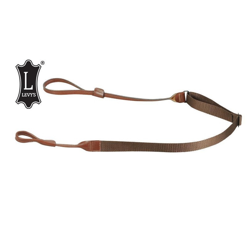 Levy’s Leathers Shotgun Loop Sling, Leathery and Polypropylene, Adjustable to 45